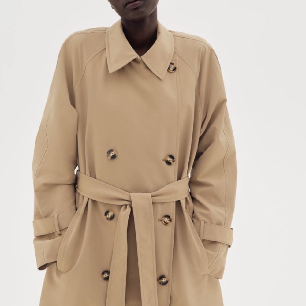 Classic Tan Trench Coat